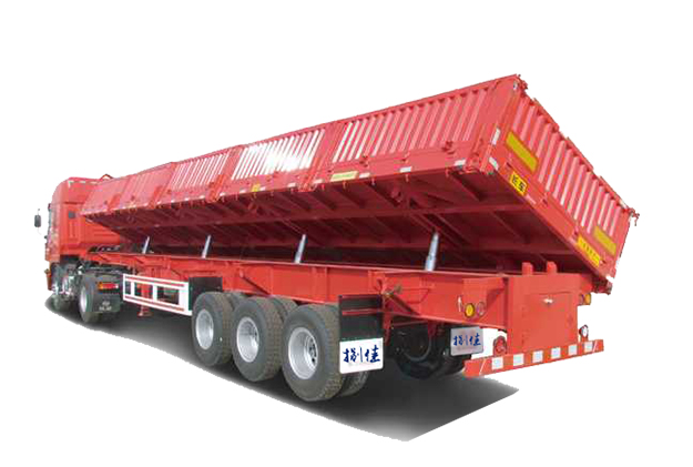 11.5米側翻自卸半掛車